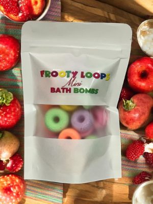 Frooty Loops-Mini Bath Bombs