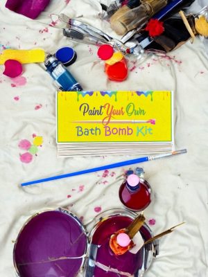 Paint Your Own Bath Bomb Kit